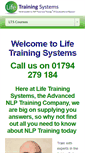 Mobile Screenshot of lifetrainingsystems.com